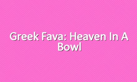 Greek Fava: Heaven In A Bowl
