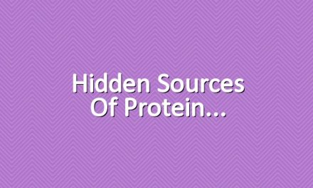 Hidden Sources of Protein
