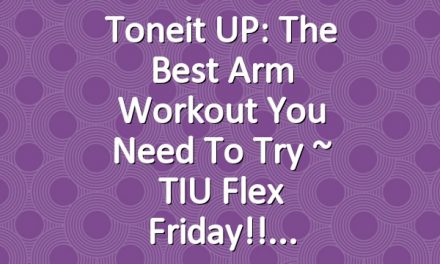 Toneit UP: The Best Arm Workout You Need To Try ~ TIU Flex Friday!!