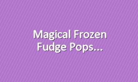 Magical Frozen Fudge Pops