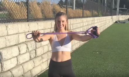 Resistance Training Using Tube Bands With Handles