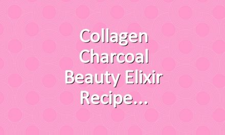 Collagen Charcoal Beauty Elixir Recipe