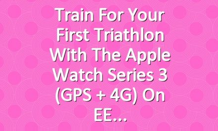 Train for your first triathlon with the Apple Watch Series 3 (GPS + 4G) on EE