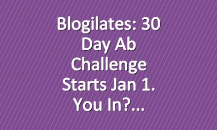 Blogilates: 30 Day Ab Challenge Starts Jan 1. You in?